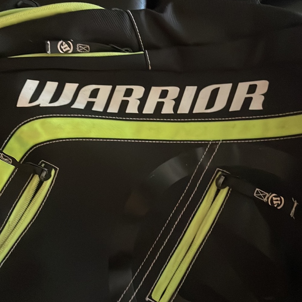 Warrior Backpack. Black With Fluorescent Trim. - image 4
